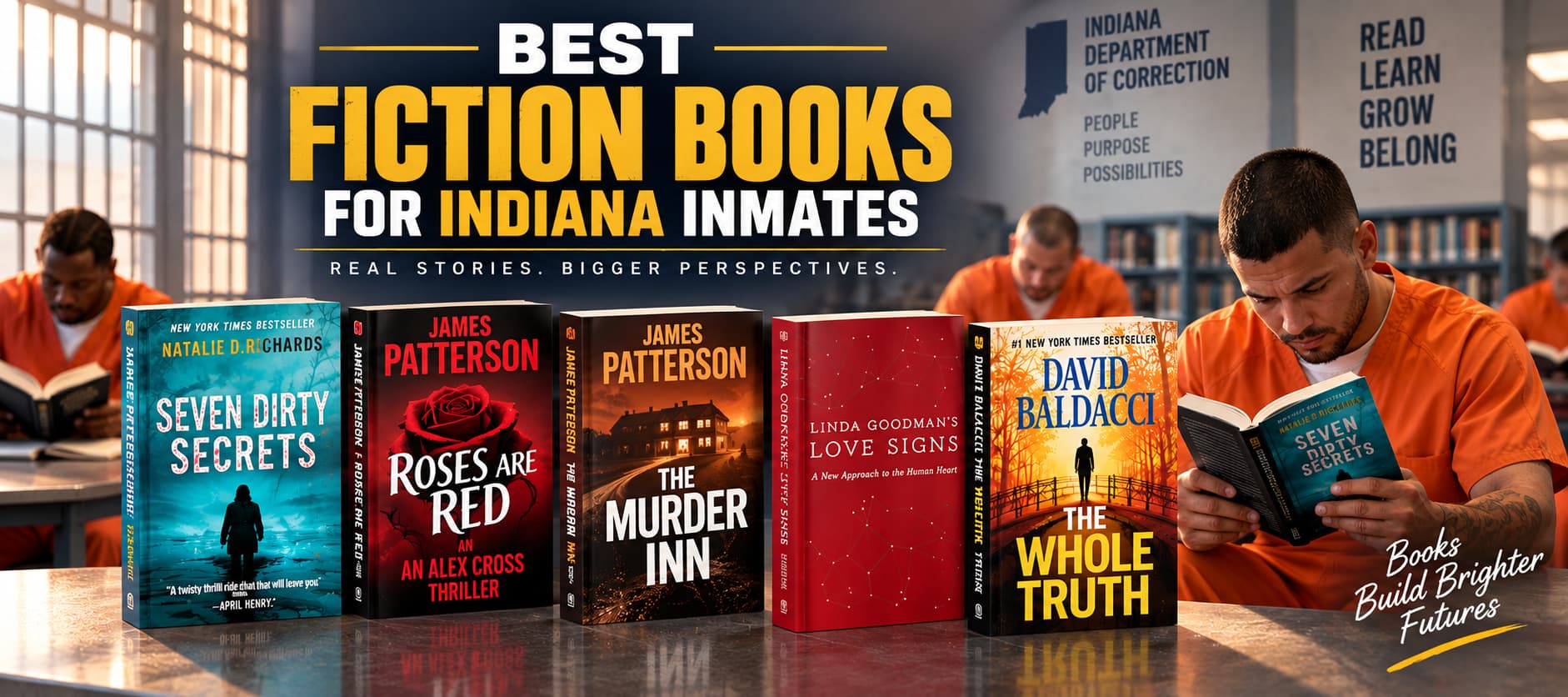 Best Fiction Books for Indiana Inmates