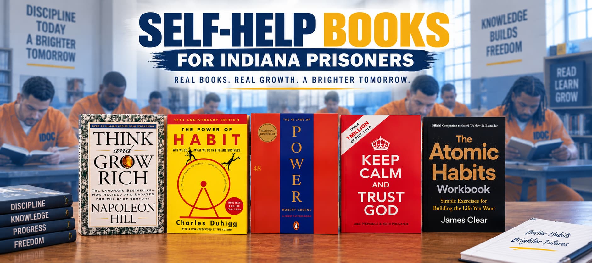 Best Self Help Books for Indiana Prisoners